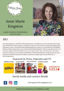 Anne Marie Kingston Media Kit