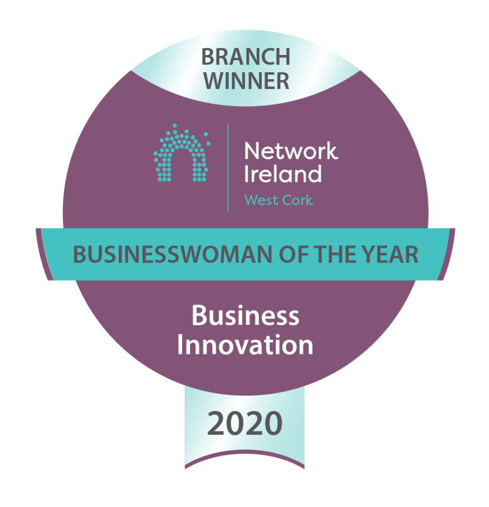 Network Ireland West Cork Businesswoman of the Year 2020 - Business Innovation I Anne Marie Kingston I White Sage Decluttering
